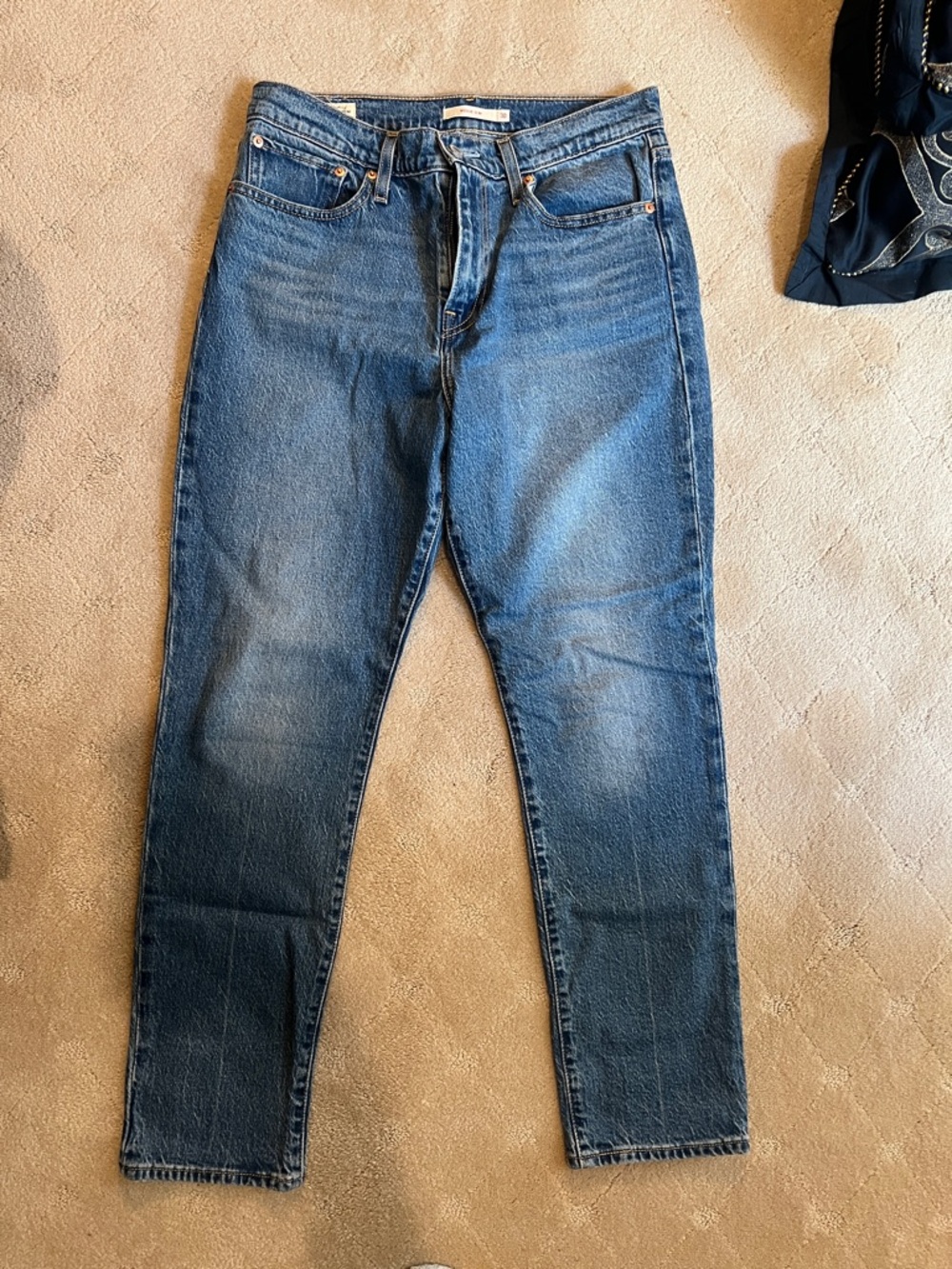 Levi's Women's Wedgie Slim Leg Jeans in Medium Blue